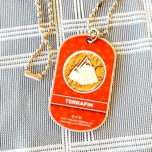 2010 Skylanders Dog Tag Necklace- Terrafin
